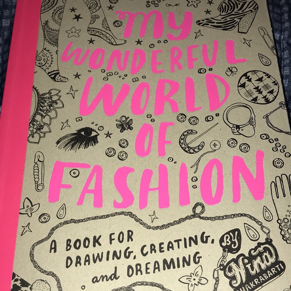 Fashion adult coloring book